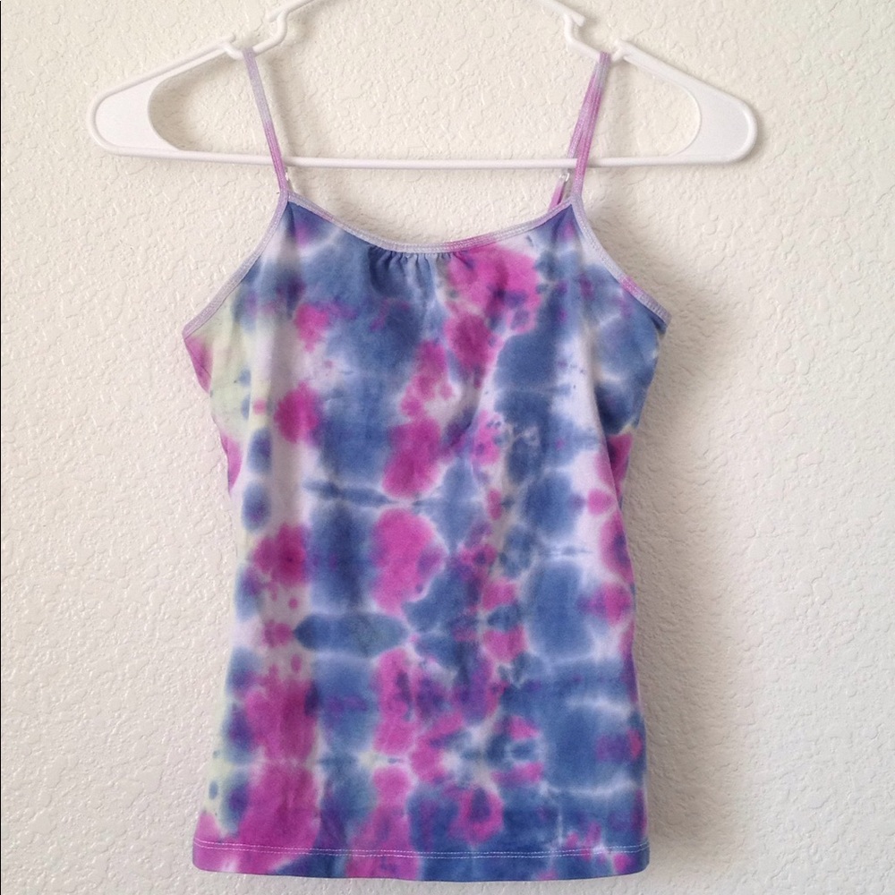 Girl's Cherokee Tie-Dye Look Tank Top large
